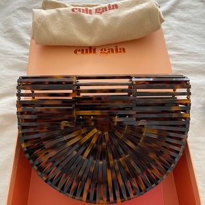 cult gaia Acrylic Ark Mini Clutch